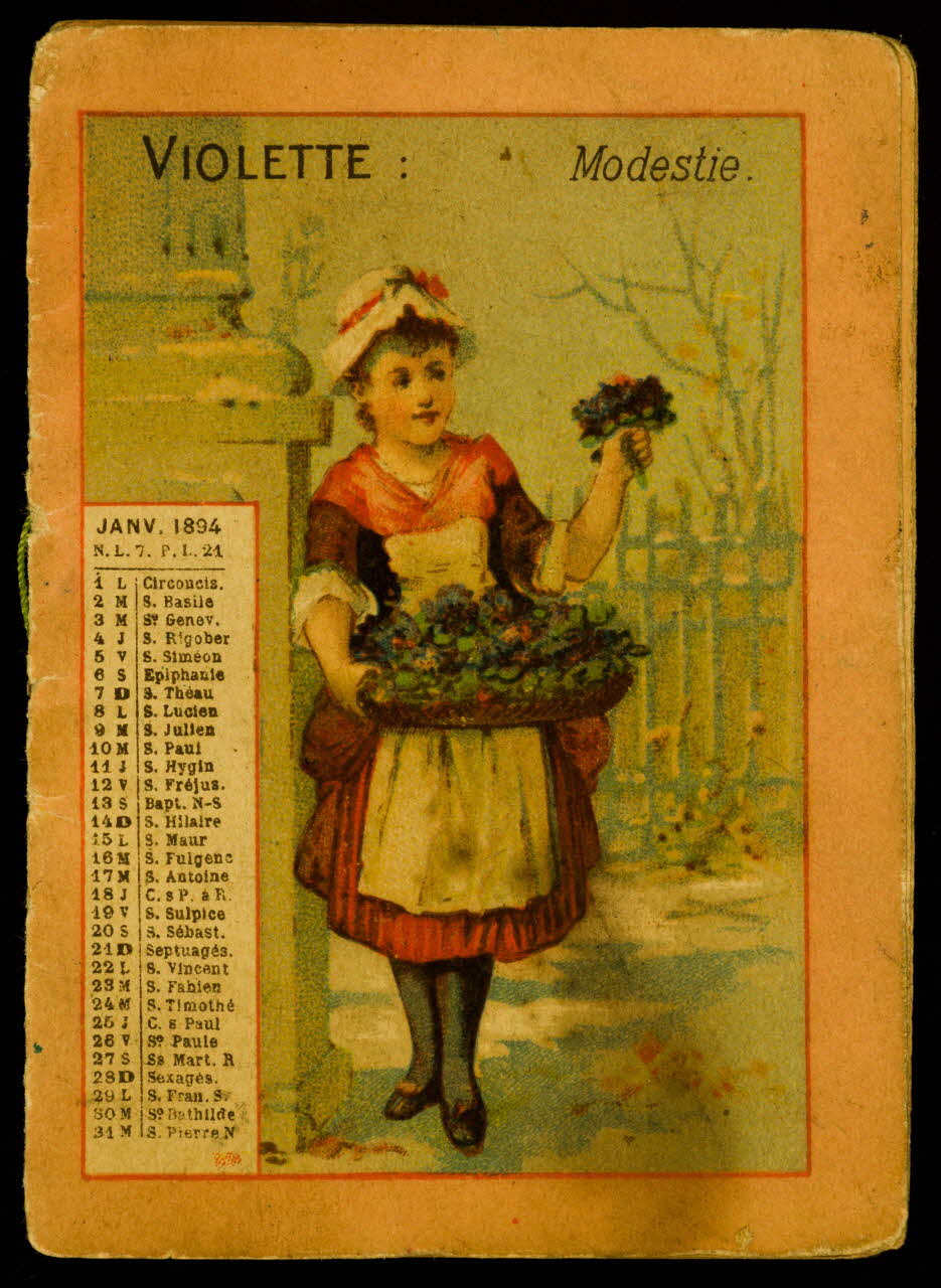 calendrier chromo 1996.40.1786.1 Photo