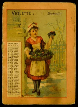 calendrier chromo 1996.40.1786.1  Photo