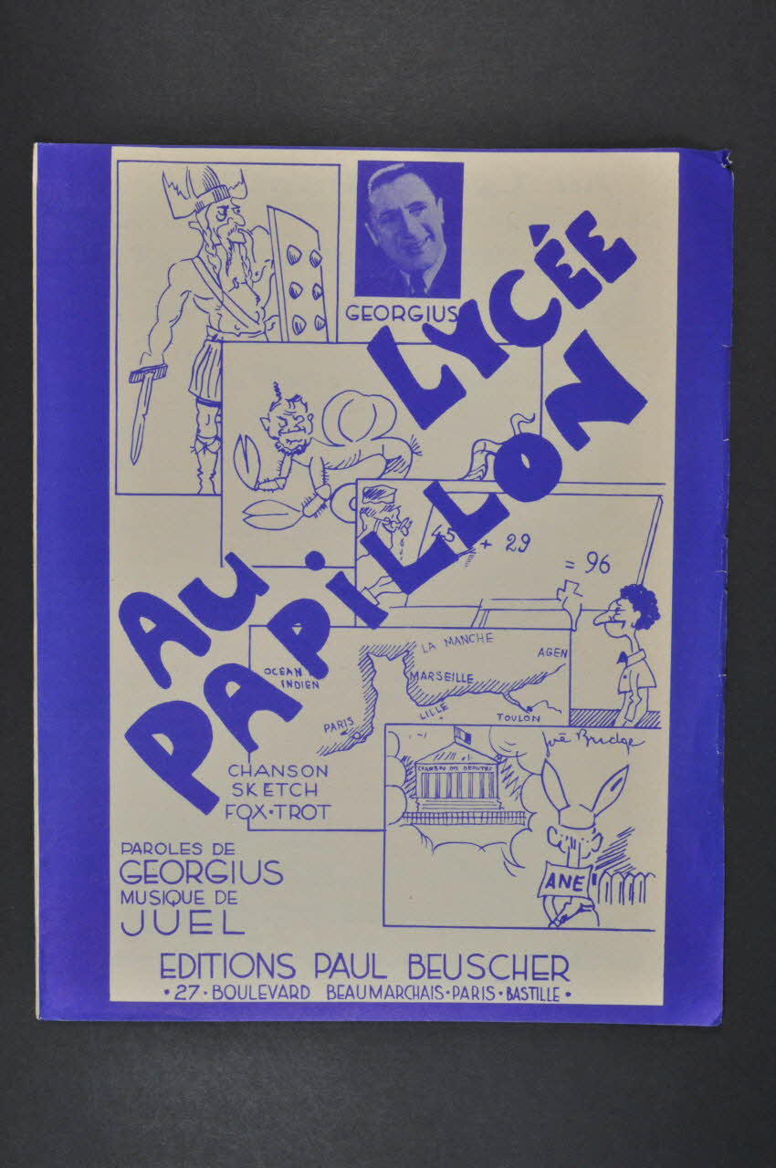 partition de musique petit format 1969.88.13 Photo Mucem