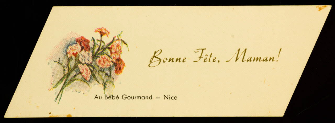 carte réclame Bonne Fête, Maman ! 1996.40.1787.1 Photo