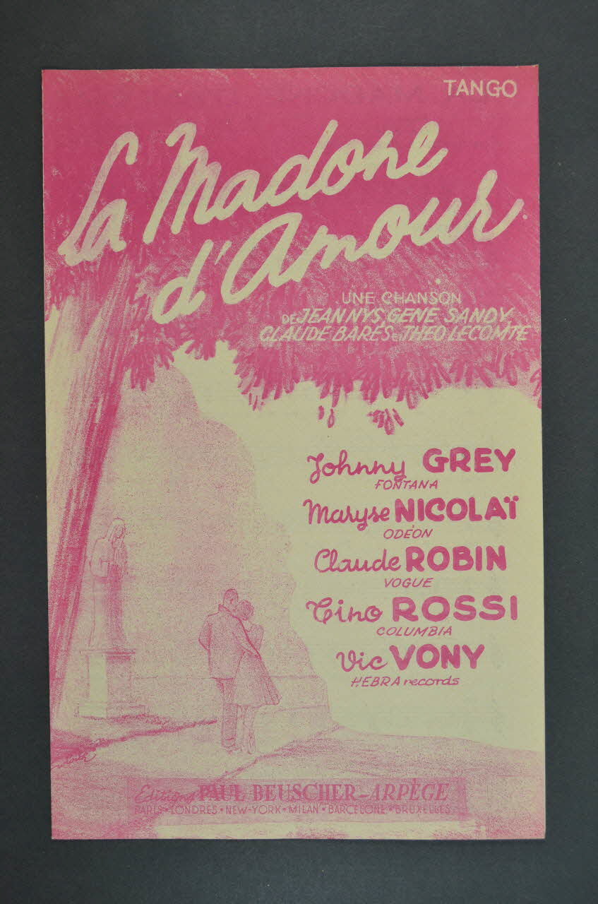 chanson petit format 1969.88.130 Photo Mucem