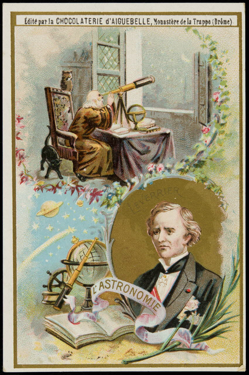 Edition de la Chocolaterie d'Aiguebelle carte réclame chromo 1883-1900 1996.40.393.1 Photo