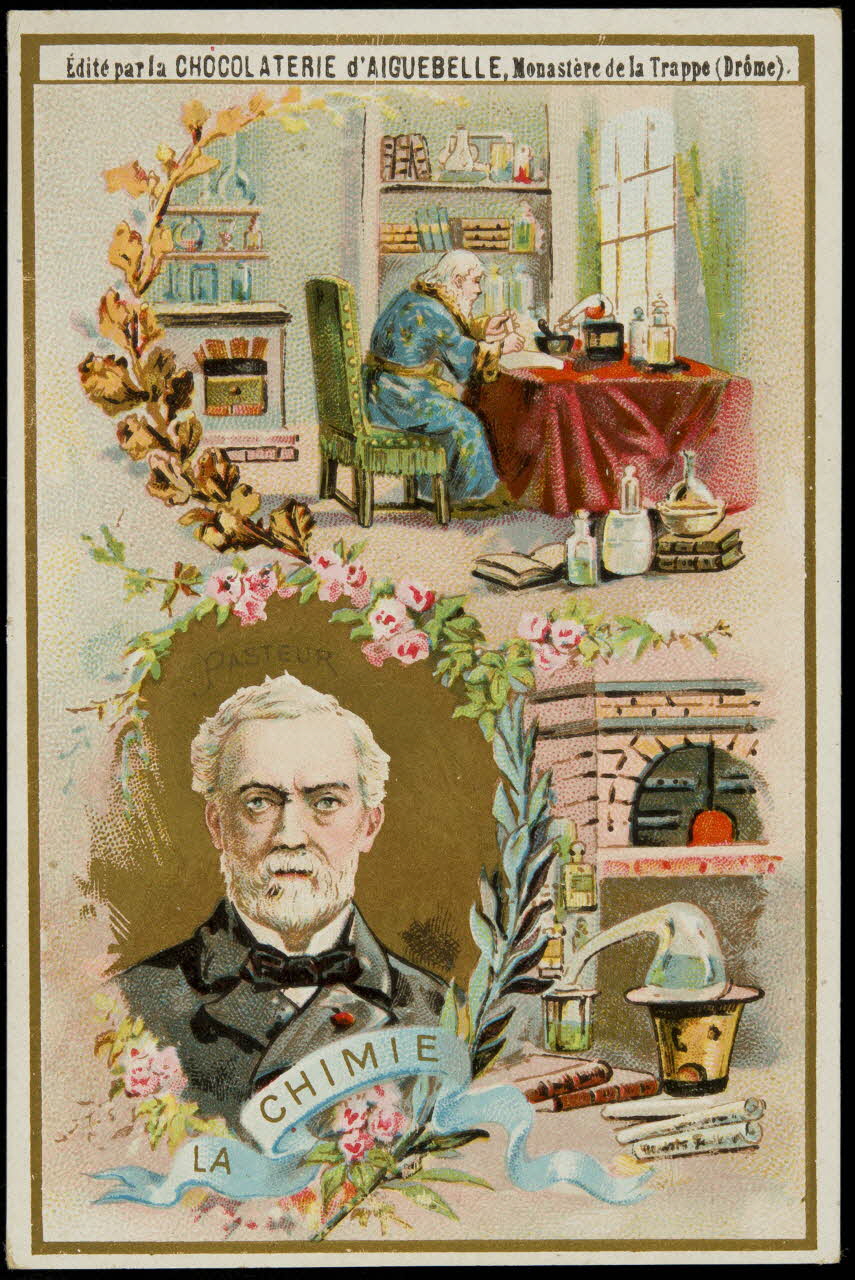 Edition de la Chocolaterie d'Aiguebelle carte réclame chromo 1883-1900 1996.40.393.2 Photo