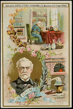 Edition de la Chocolaterie d'Aiguebelle carte réclame chromo 1883-1900 1996.40.393.2 Photo
