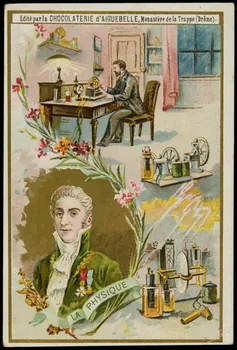 Edition de la Chocolaterie d'Aiguebelle carte réclame chromo 1883-1900 1996.40.393.7 Photo