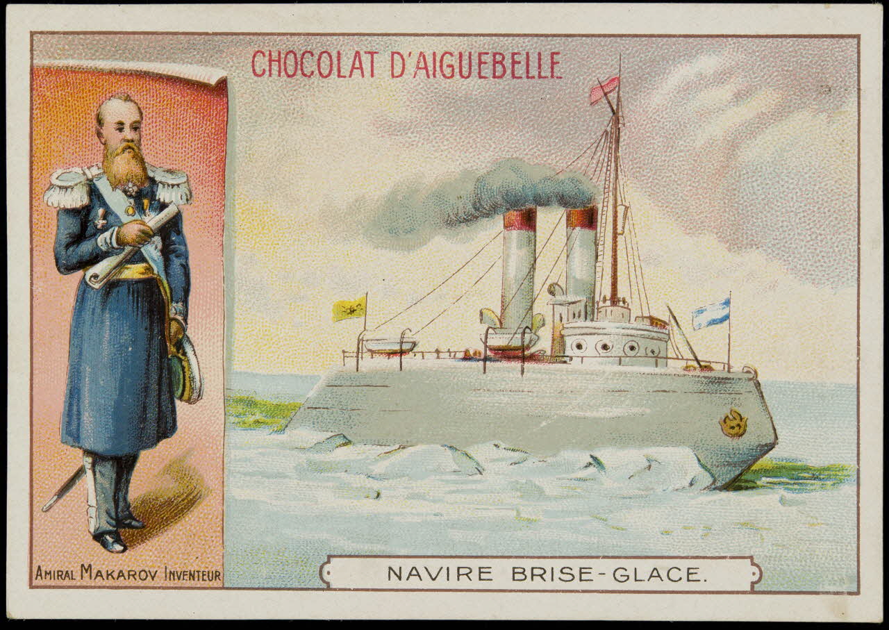 Edition de la Chocolaterie d'Aiguebelle carte réclame chromo 1900-1919 1996.40.396.12 Photo