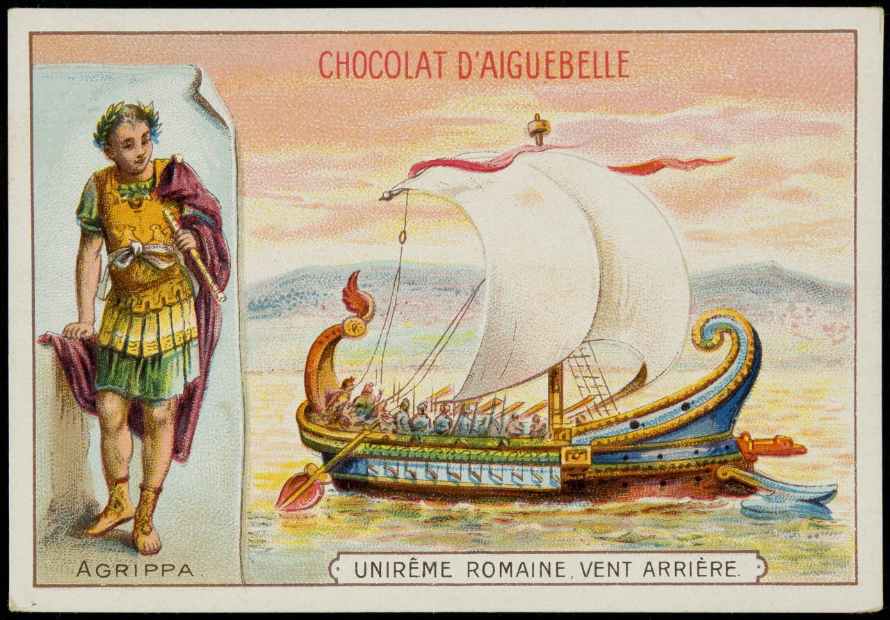 Edition de la Chocolaterie d'Aiguebelle carte réclame chromo 1900-1919 1996.40.396.16 Photo