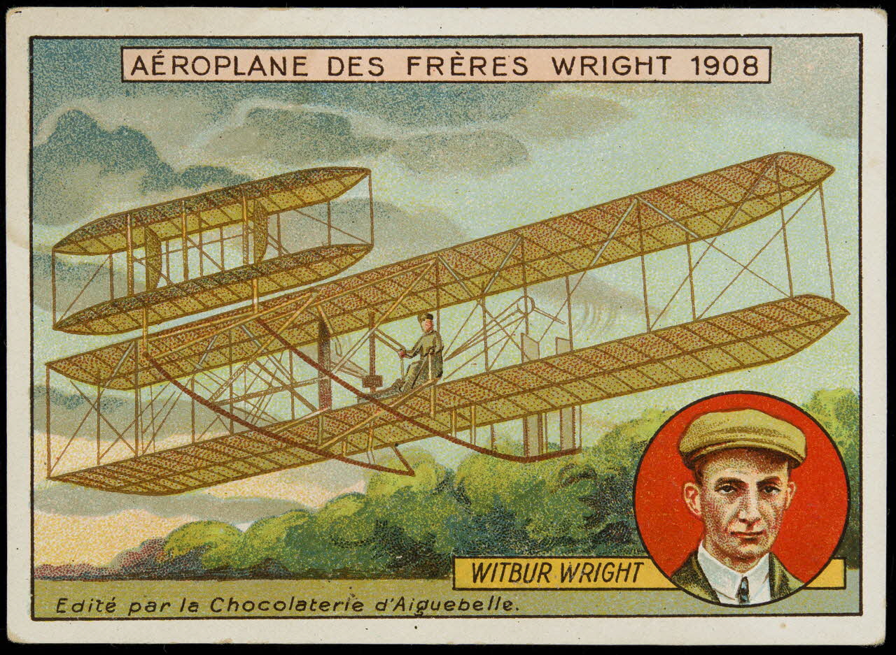 Edition de la Chocolaterie d'Aiguebelle carte réclame chromo 1900-1919 1996.40.397.1 Photo