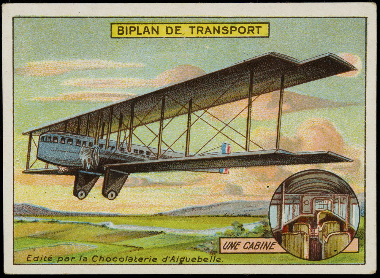 Edition de la Chocolaterie d'Aiguebelle carte réclame chromo 1900-1919 1996.40.397.6 Photo