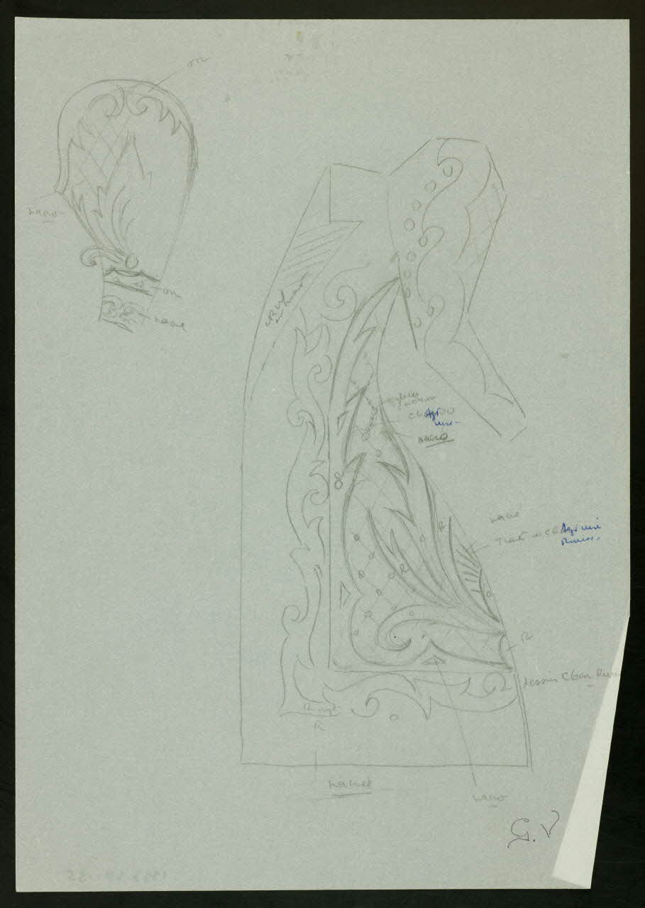 dessin Costume de clown 1997.59.135 Photo