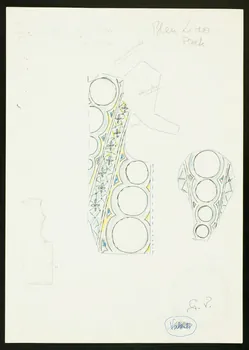dessin Costume de clown 1997.59.137 Photo