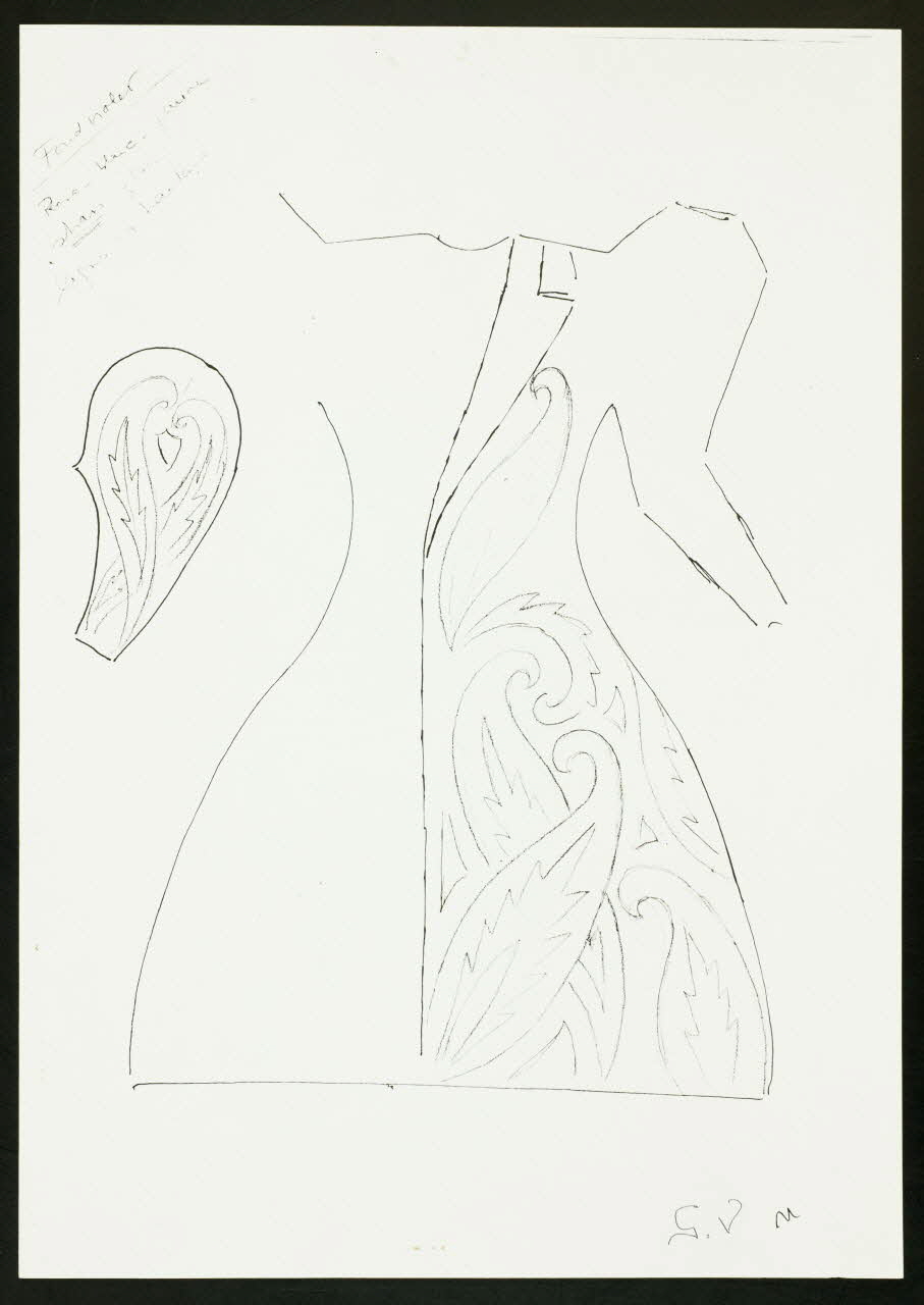 dessin Costume de clown 1997.59.139 Photo