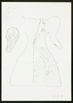 dessin Costume de clown 1997.59.139 Photo