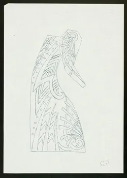 dessin Costume de clown 1997.59.142 Photo