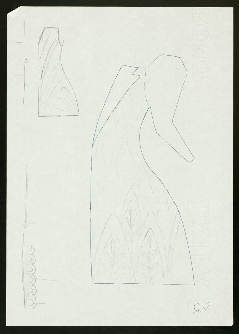 dessin Costume de clown 1997.59.144 Photo