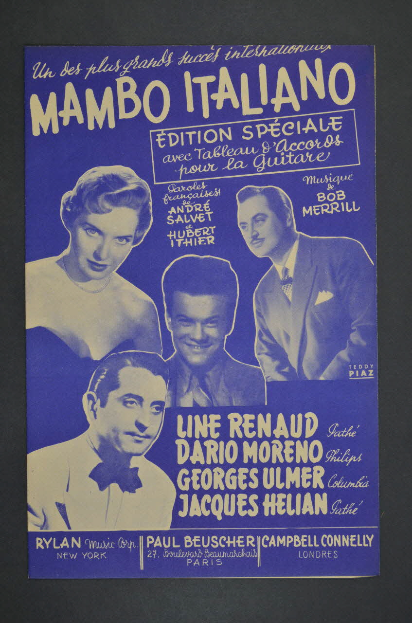 chanson petit format 1969.88.132 Photo Mucem