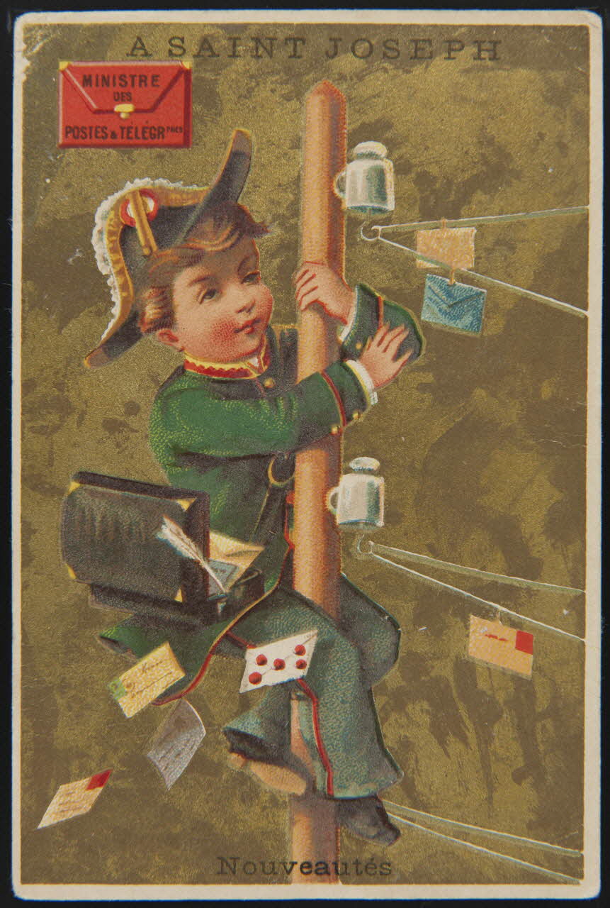 carte réclame MINISTRE  DES POSTES ET TELEGRphes 1998.77.210.5 Photo