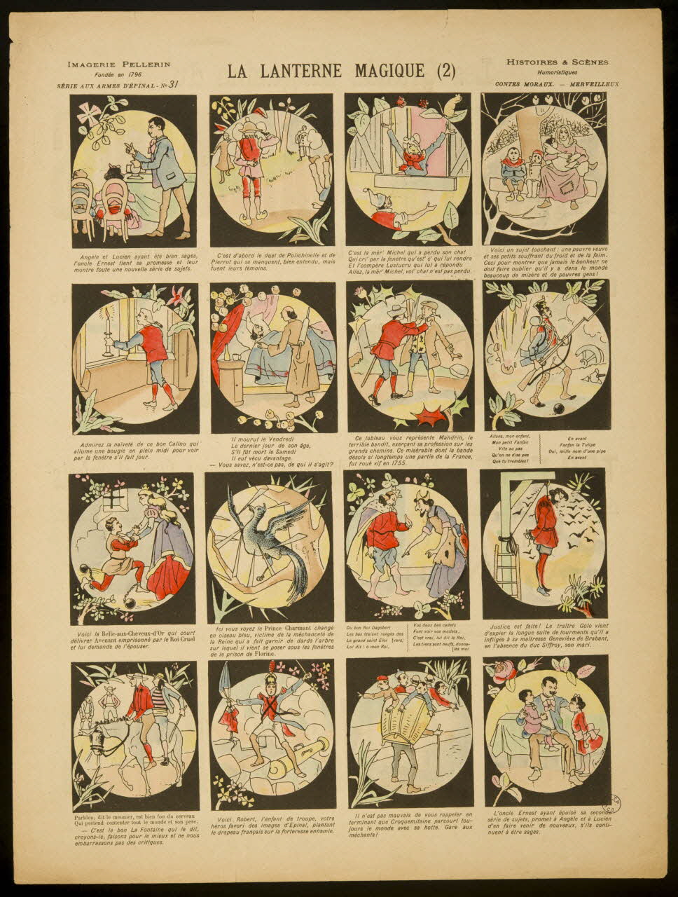 Lamouche ; Pellerin à compartiments (4 x 4) LA LANTERNE MAGIQUE (2) Lorraine, France 1891 1998.37.10 Photo