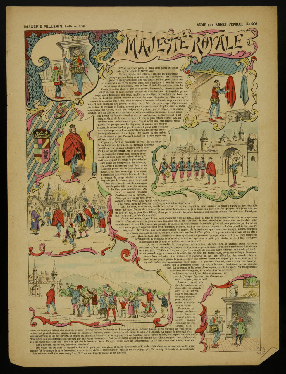 de Sta ; Pellerin à compartiments MAJESTE ROYALE Lorraine, France 1897 1998.37.100 Photo