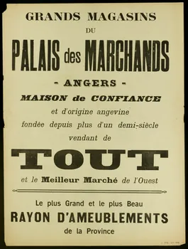 Blanchet-Magon ; Pellerin à compartiments (2 x 3) Qui ne donne rien.....  a quelque chose ! Lorraine, France 1897 1998.37.108 Photo