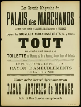 O'Galop ; Pellerin à compartiments (2 x 4) AVIS  SUR L'ART DE DIRIGER LES MASSES Lorraine, France 1897 1998.37.109 Photo
