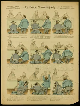 Blanchet-Magon ; Pellerin à compartiments (3 x 3) En Police Correctionnelle Lorraine, France 1898 1998.37.138 Photo