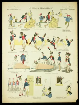 Le Mouël E. ; Pellerin à compartiments LE SCHAKO RECALCITRANT Lorraine, France 1891 1998.37.14  Photo