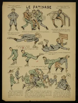 O'Galop ; Pellerin à compartiments LE PATINAGE Lorraine, France 1902 1998.37.173  Photo