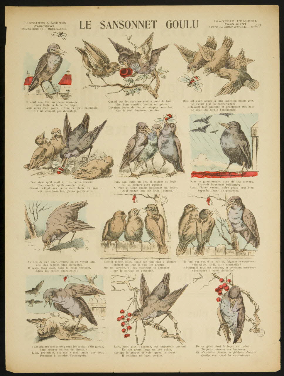 Pellerin à compartiments LE SANSONNET GOULU Lorraine, France 1907 1998.37.201 Photo