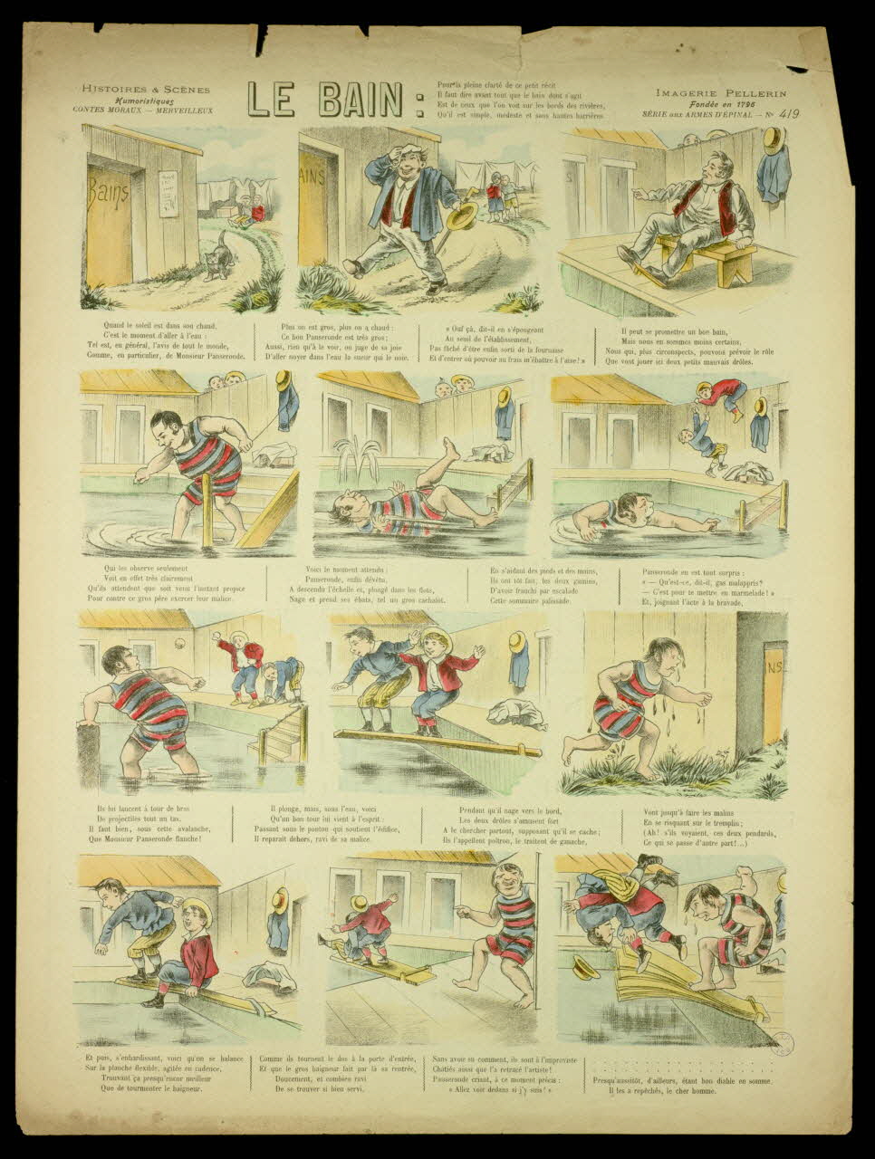 Pellerin à compartiments (3 x 4) LE BAIN Lorraine, France 1907 1998.37.202 Photo