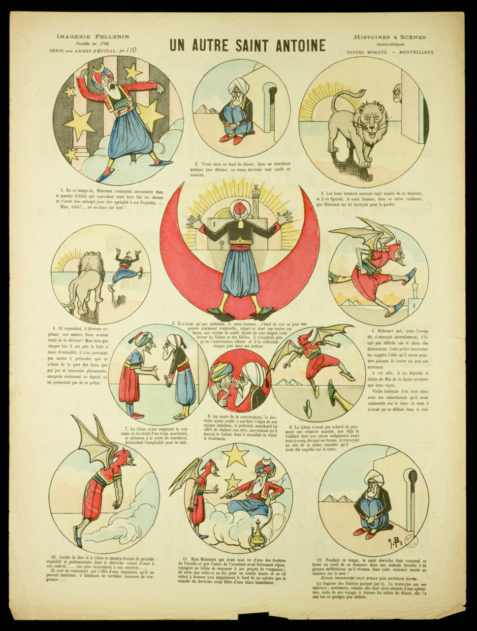 J.B. ; Pellerin à compartiments UN AUTRE SAINT ANTOINE Lorraine, France 1893 1998.37.29 Photo