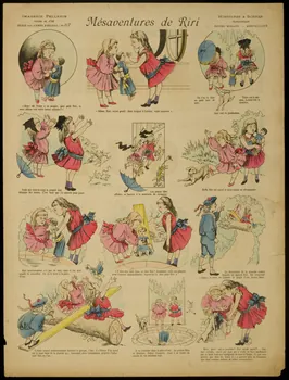 Phy St Jas ; Pellerin à registres (4) Mésaventures de Riri Lorraine, France 1893 1998.37.33 Photo