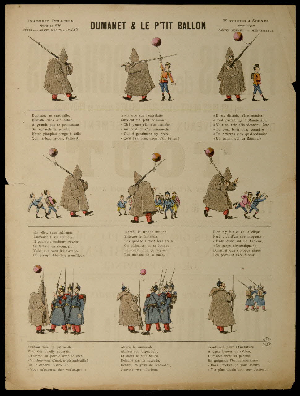 Pellerin à registres (3) DUMANET ET LE P'TIT BALLON Lorraine, France 1894 1998.37.39 Photo