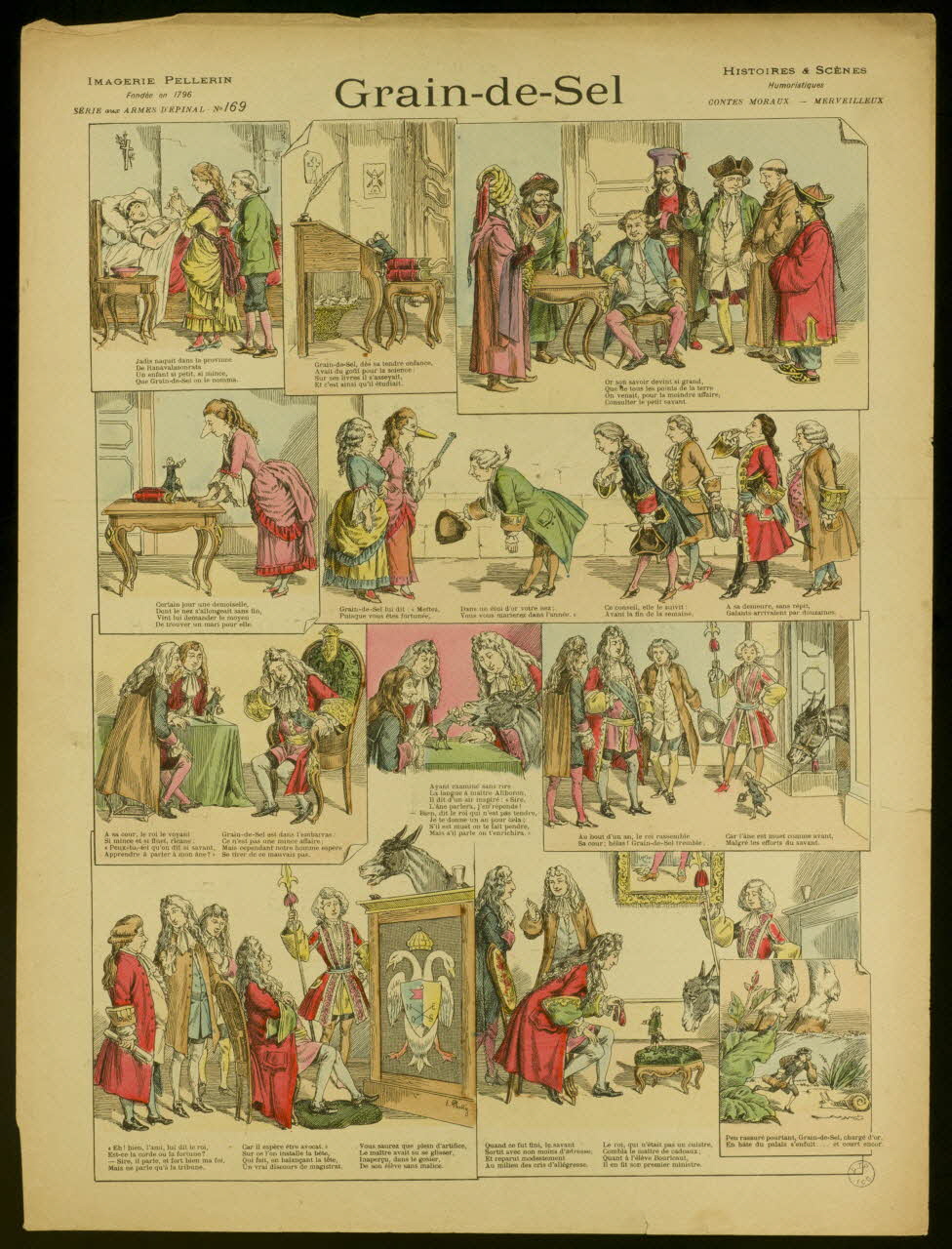 Phosty E. ; Pellerin à compartiments Grain-de-Sel Lorraine, France 1895 1998.37.71 Photo