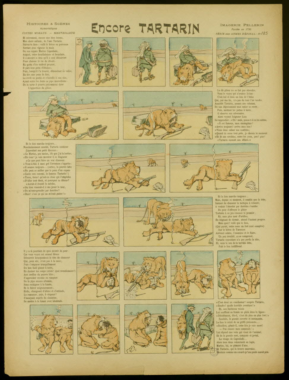 estampe Encore TARTARIN 1998.37.85 Photo