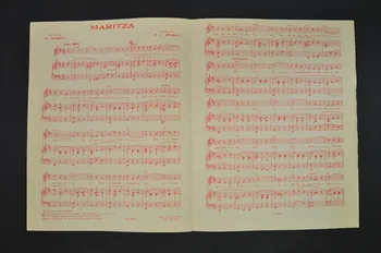 partition de musique petit format 1969.88.136 Photo Mucem