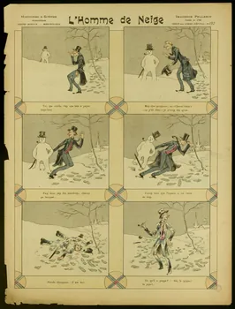 Pellerin à compartiments (2 x 3) L'Homme de Neige Lorraine, France 1896 1998.37.91 Photo