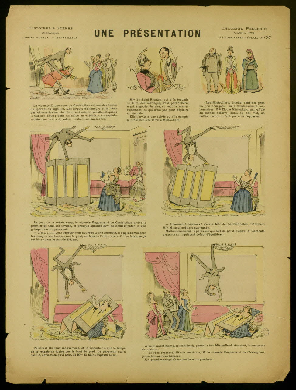 Trock ; Pellerin à compartiments UNE PRESENTATION Lorraine, France 1896 1998.37.95 Photo