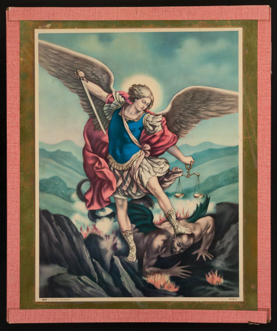 estampe S. MICHELE ARCANGELO 1998.64.4 Photo