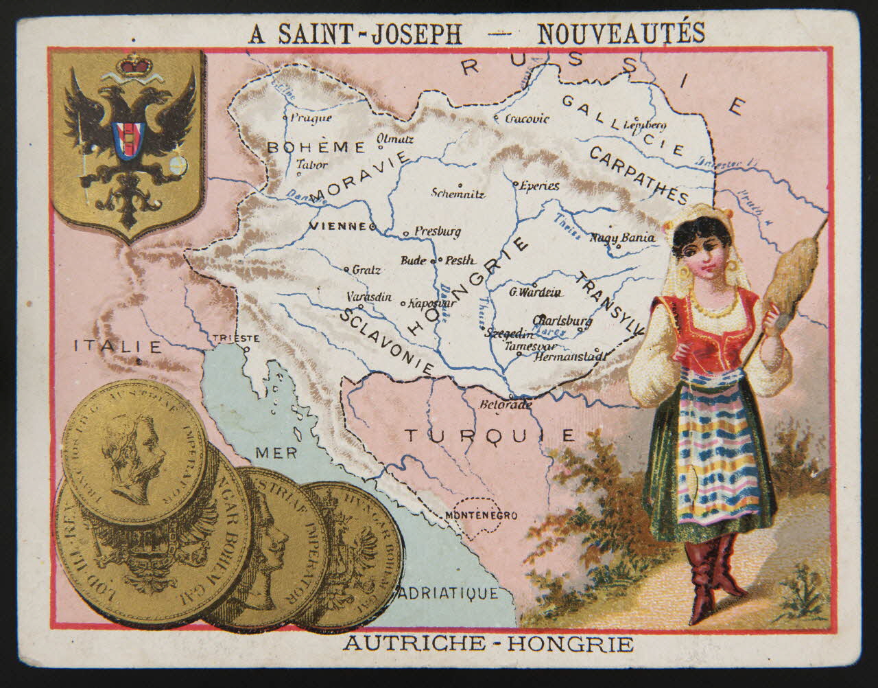 carte réclame AUTRICHE - HONGRIE 1998.77.105.1 Photo