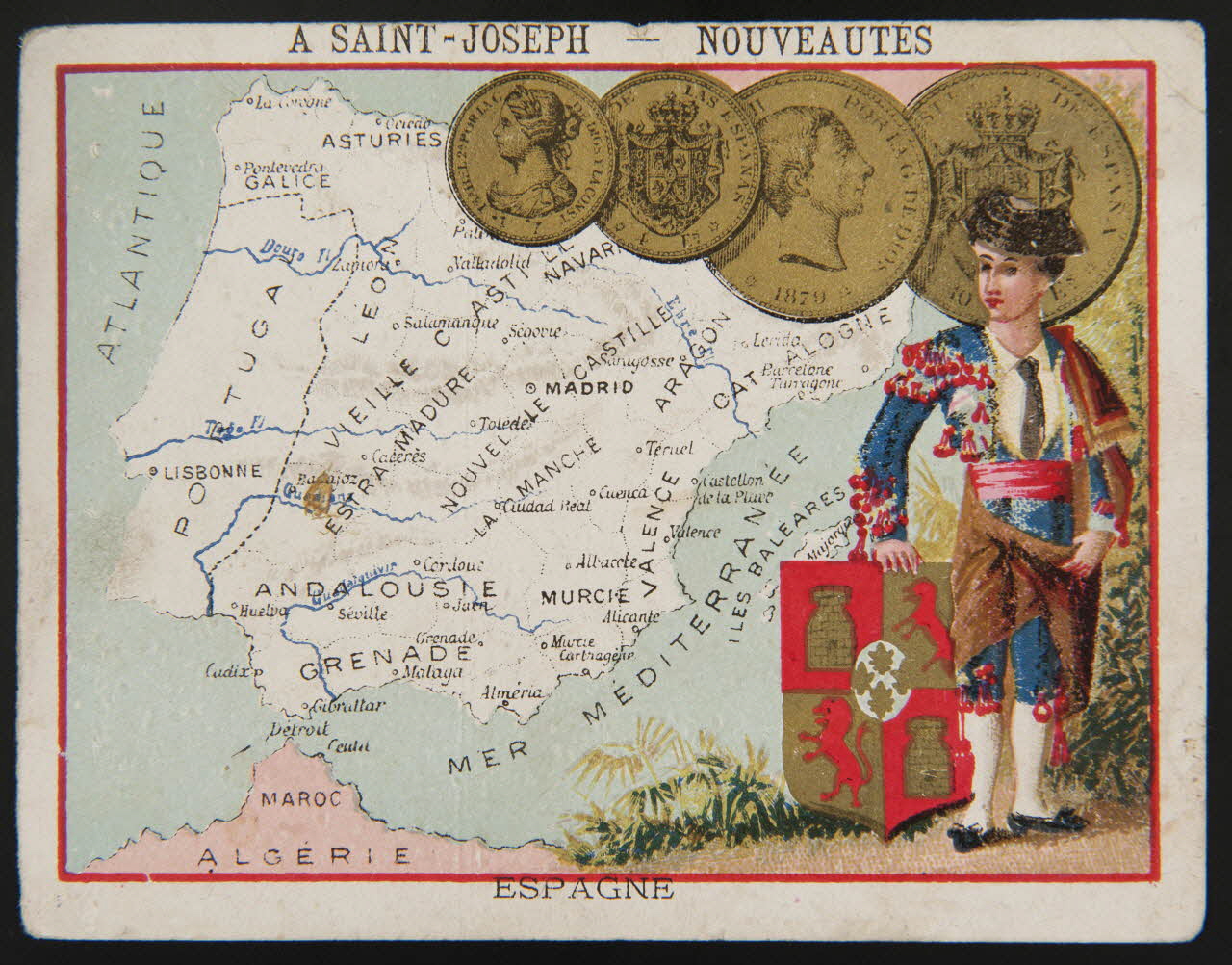 carte réclame ESPAGNE 1998.77.105.3 Photo