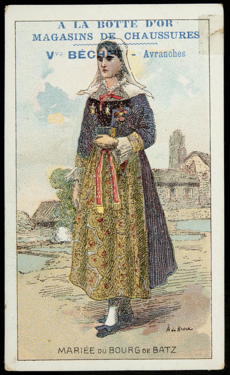 carte réclame MARIEE DU BOURG DE BATZ 1998.77.116.3 Photo