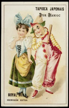carte réclame Alsacienne et clown 1998.77.118.1  Photo