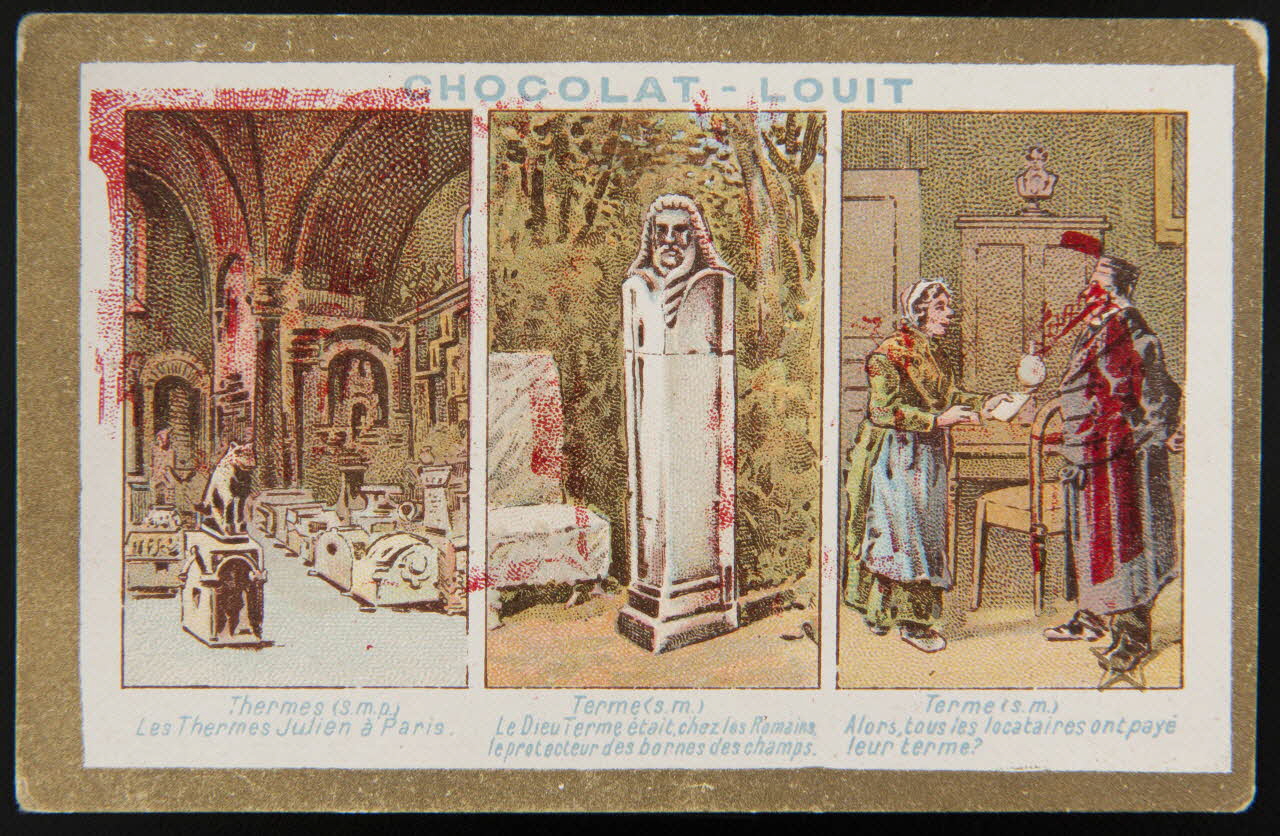 carte réclame Thermes (s.m.p.)  Terme (s.m.)  Terme (s.m.) 1998.77.121.3 Photo