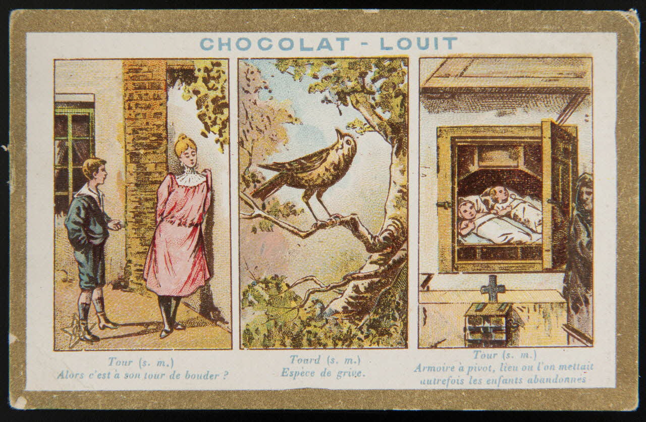 carte réclame Tour (s. m.)  Tourd (s. m.)  Tour (s. m.) 1998.77.121.5 Photo