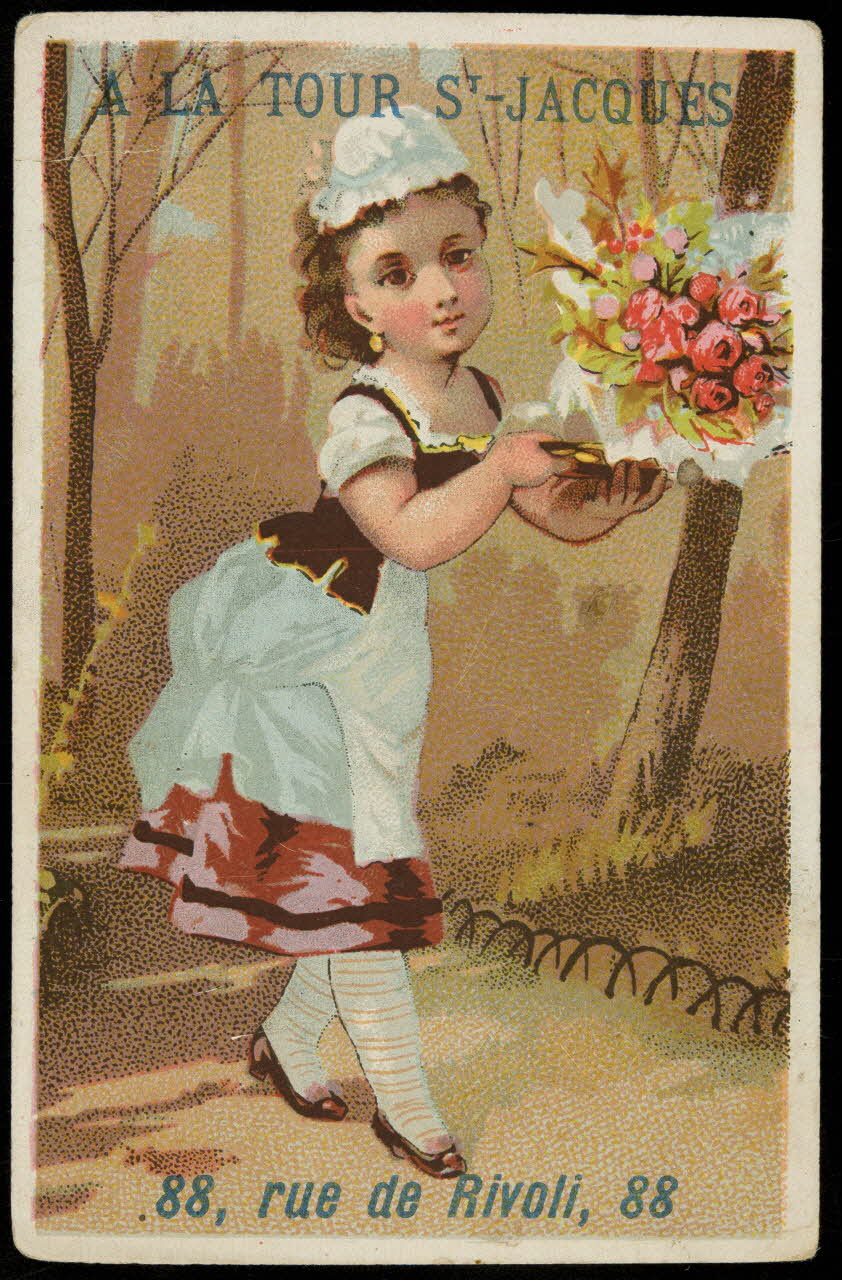 Dupuy carte réclame A LA TOUR ST-JACQUES Paris 1877-1891 1998.77.133.1 Photo
