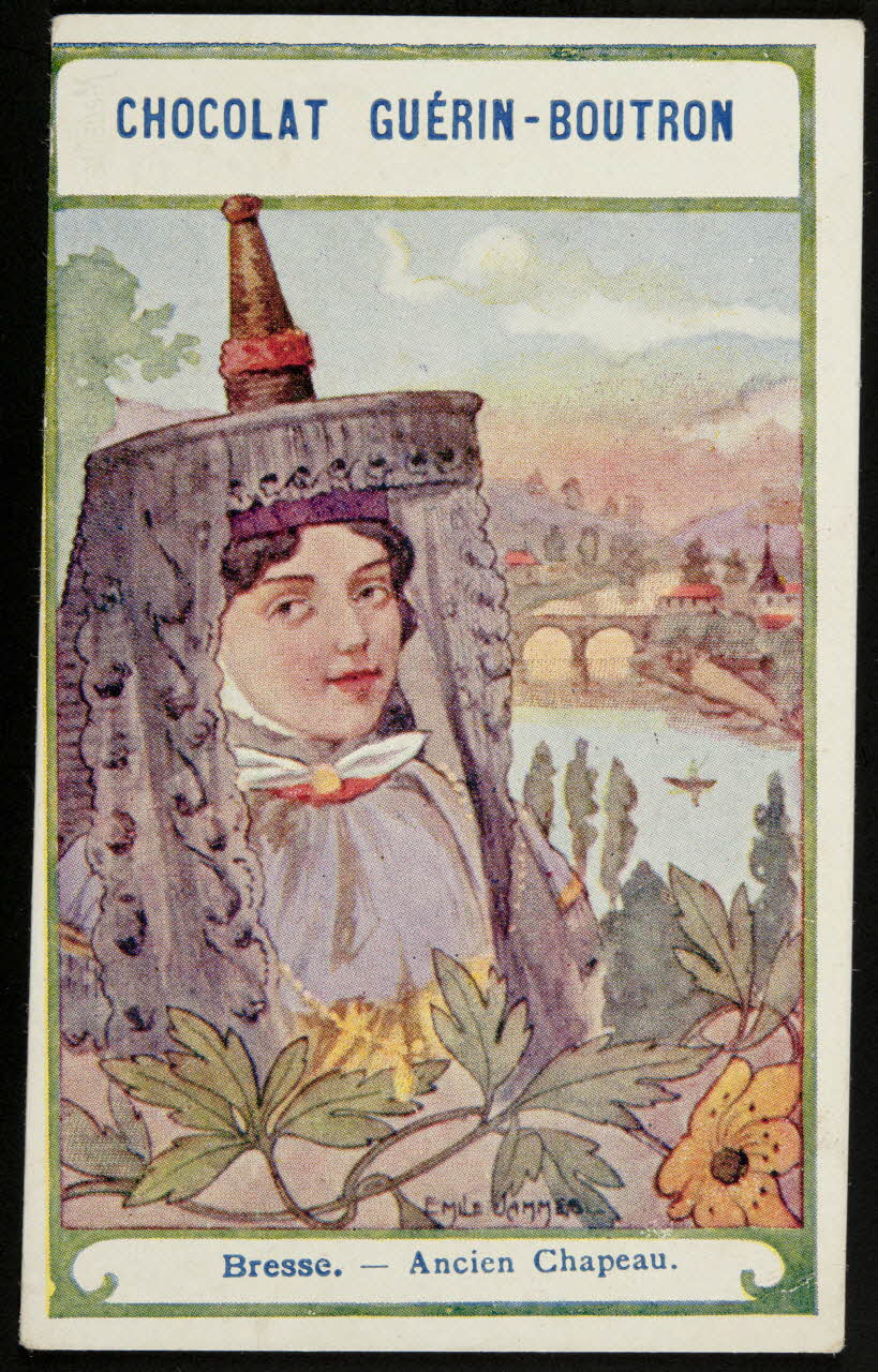 carte réclame Bresse. - Ancien Chapeau. 1998.77.134.1 Photo