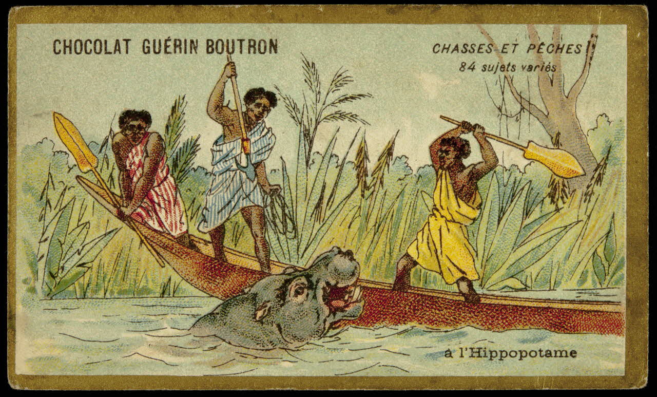 carte réclame CHASSES ET PECHES  à l'Hippopotame 1998.77.135.12 Photo