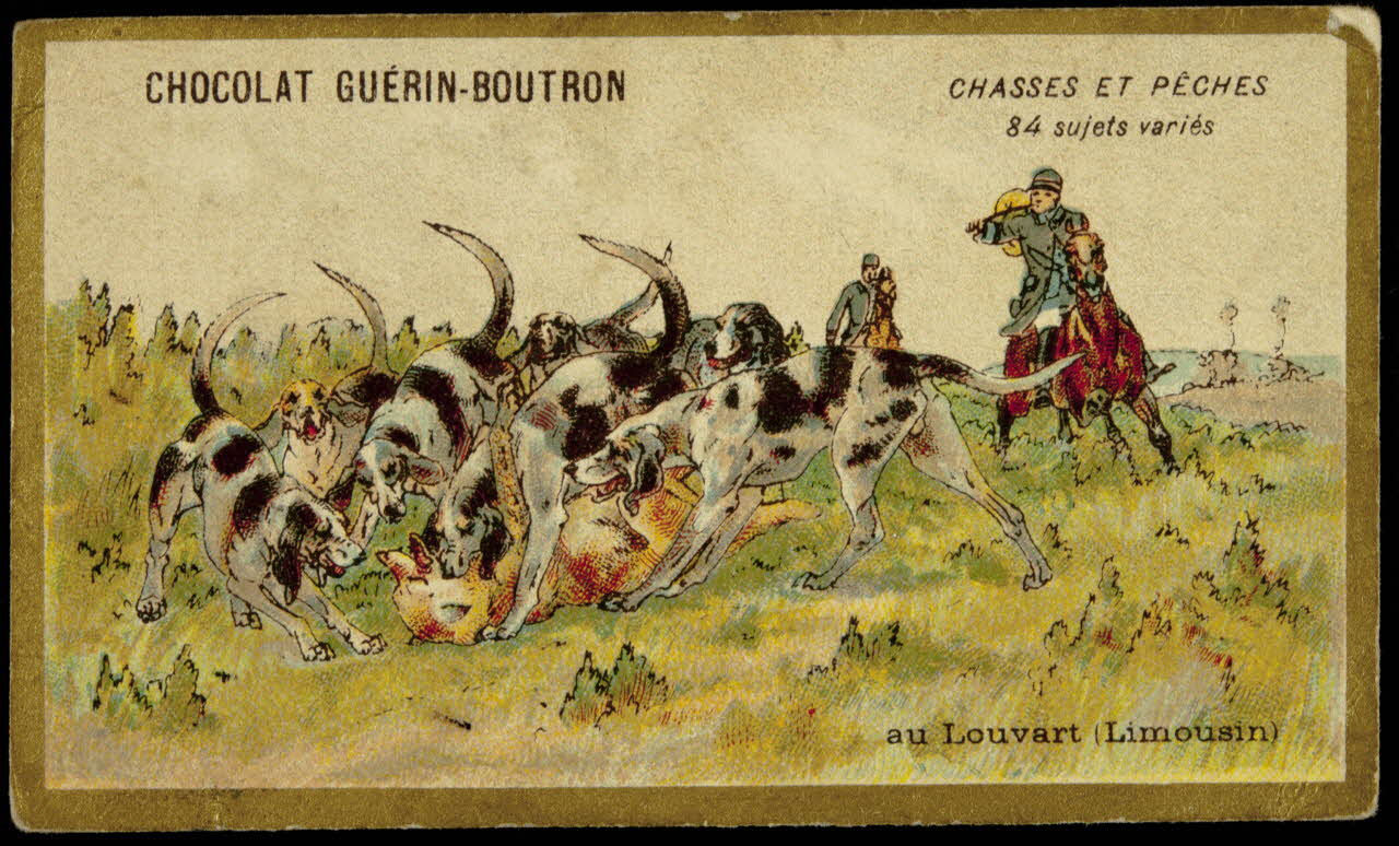 carte réclame CHASSES ET PECHES  au Louvart (Limousin) 1998.77.135.15 Photo