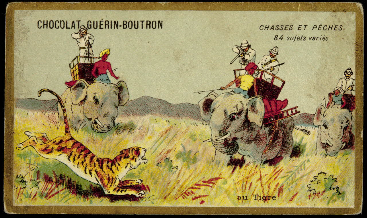 carte réclame CHASSES ET PECHES  au Tigre 1998.77.135.21 Photo